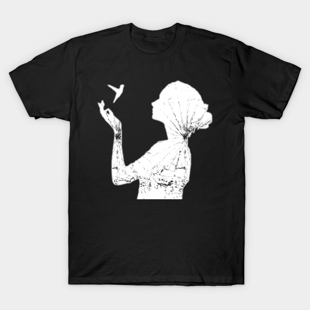 Girl glass broken feel my life... T-Shirt by Tshirtstory